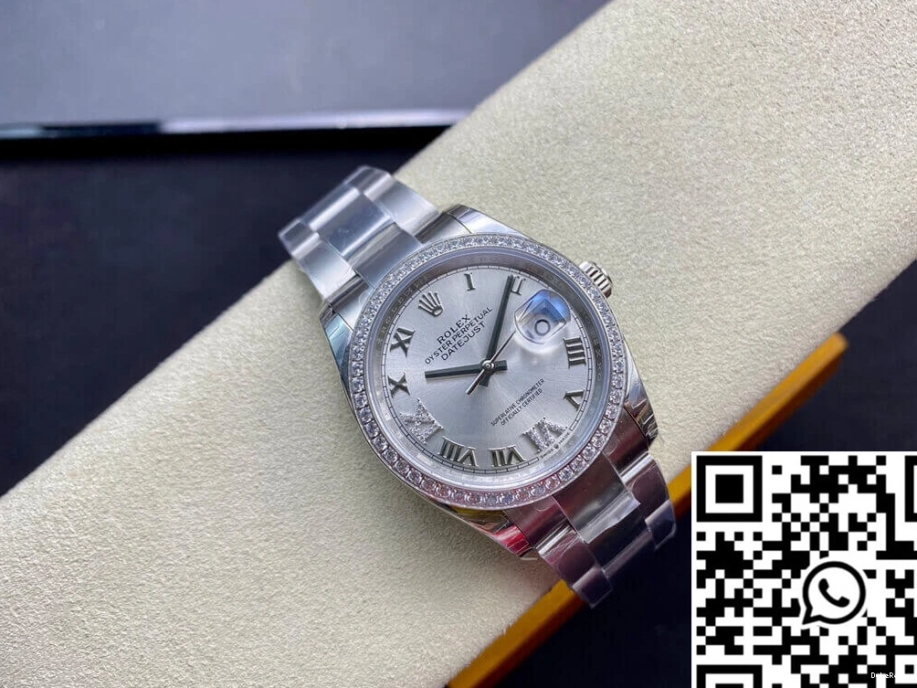Rolex Factory Bezel Diamond-set M126284RBR-0022 EW Datejust 0824